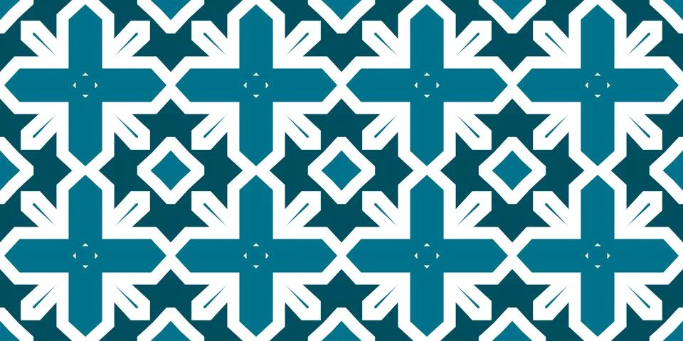 Seamless pattern banner blue and white. Merry Christmas. Happy New Year. Fr.. Illustrazione stock
