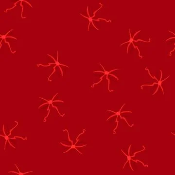 Seamless pattern banner red bow ribbon cartoon vector Stock Illustration