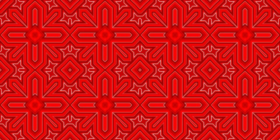 Seamless pattern banner red. Red Christmas pattern. Merry Christmas. Happy .. Illustrazione stock