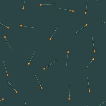 Seamless pattern bar cocktail spoon cartoon vector Stock Illustration