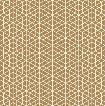 Seamless pattern based on Japanese ornament Kumiko Stock Illustration