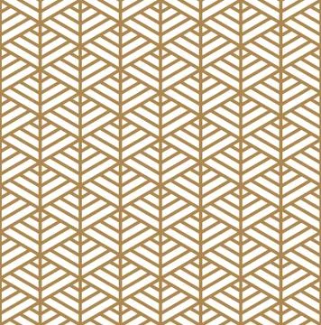 Seamless pattern based on Japanese ornament Kumiko Stock Illustration