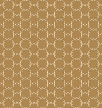 Seamless pattern based on Japanese ornament Kumiko Stock Illustration