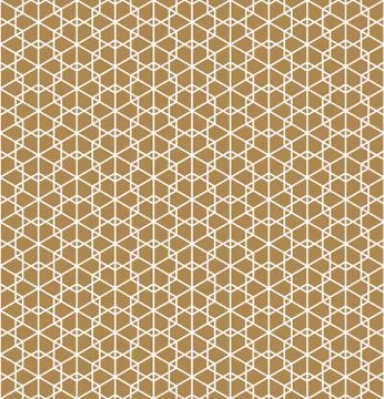 Seamless pattern based on Japanese ornament Kumiko Stock Illustration