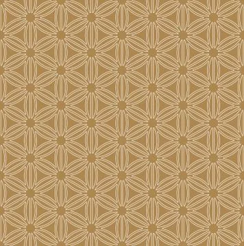 Seamless pattern based on Japanese ornament Kumiko Stock Illustration