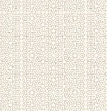 Seamless pattern based on Japanese ornament Kumiko Stock Illustration