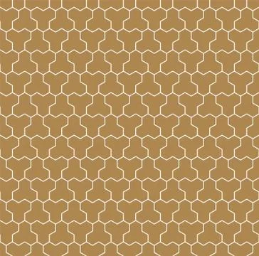 Seamless pattern based on Japanese ornament Kumiko Stock Illustration