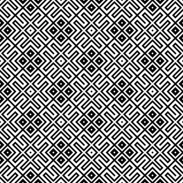 Seamless pattern based on traditional Russian and slavic ornament Stock Illustration