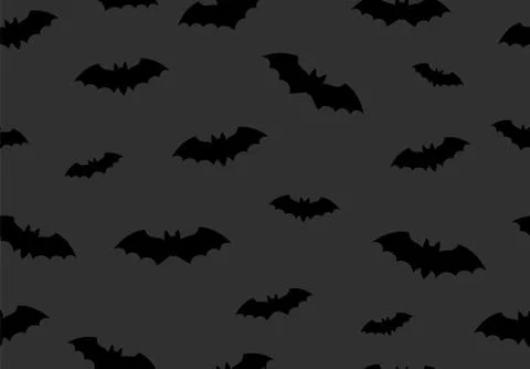 Seamless Pattern with bat. Halloween background. vector illustration イラスト素材