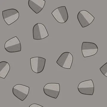 Seamless pattern battle shield knight cartoon vector Stock Illustration