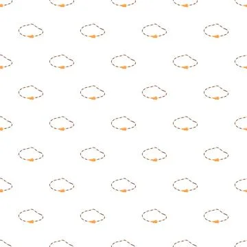 Seamless pattern with beaded bracelets vector background Stock Illustration