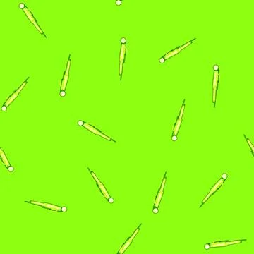 Seamless pattern beam projectile game cartoon vector Stock Illustration
