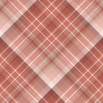 Seamless pattern in beautiful brick red colors for plaid, fabric, textile, Illustrazione stock