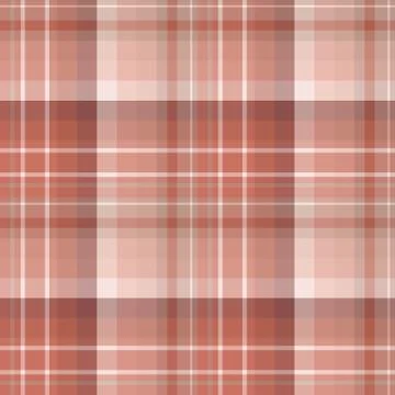 Seamless pattern in beautiful brick red colors for plaid, fabric, textile, Illustrazione stock