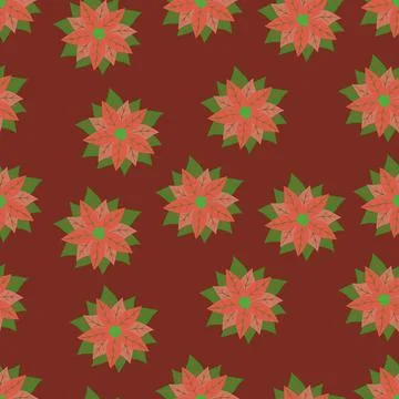 Seamless pattern with beautiful flowers. Perfect for wrapping paper, textil.. Stock-Illustration