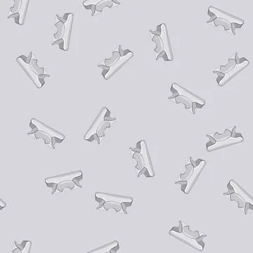 Seamless pattern bedroom pillow orthopedic cartoon vector Stock Illustration