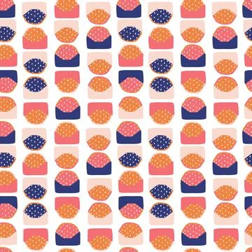 Seamless pattern with big collection of love letters and symbols Stock Illustration