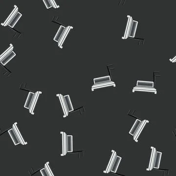 Seamless pattern binder binding machine cartoon vector Stock Illustration