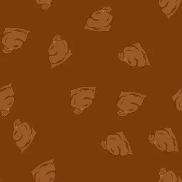 Seamless pattern biodegradable compostable trash bag cartoon vector Stock Illustration