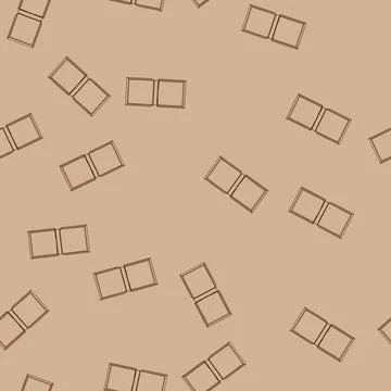 Seamless pattern biodegradable pizza box cartoon vector 스톡 일러스트
