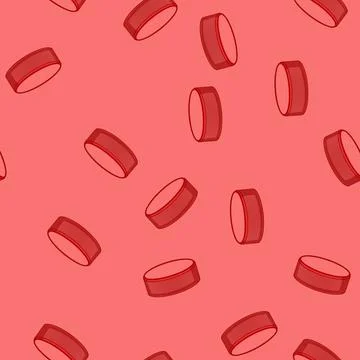 Seamless pattern biodegradable plastic bottle cap cartoon vector Stock Illustration