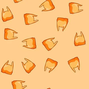 Seamless pattern biodegradable plastic shopping bag cartoon vector Stock Illustration