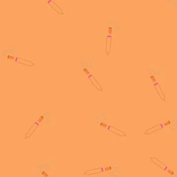Seamless pattern biodegradable tampon cartoon vector Stock Illustration