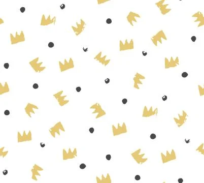 Seamless pattern for a birthday. Stock Illustration