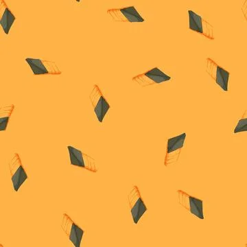Seamless pattern bivouac bag sleeping color icon vector イラスト素材