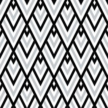 Seamless pattern with black and silver gray lines 3642 Stock Illustration
