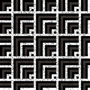 Seamless pattern with black and silver gray lines 7180 Stock Illustration