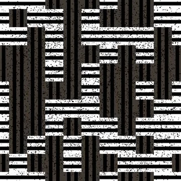 Seamless pattern with black and silver gray bands 7753 Stock Illustration