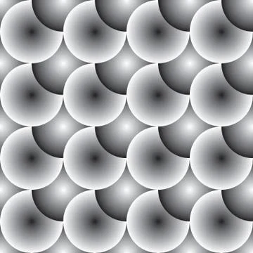 Seamless pattern black and white ceramic tile Stock-Illustration