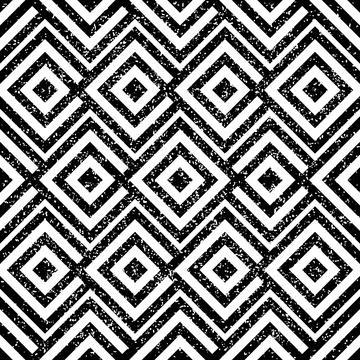 Seamless pattern with black and white squares 7064 Stock Illustration