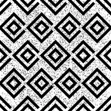 Seamless pattern with black and white squares 7183 Stock Illustration