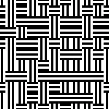 Seamless pattern with black and white stripes 8395 Illustrazione stock