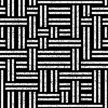 Seamless pattern with black and white stripes 6 10666 イラスト素材
