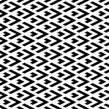 Seamless pattern with black arrows 7334 Stock Illustration
