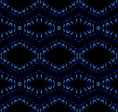 Seamless pattern black blue Stock Illustration