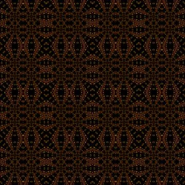 Seamless pattern black brown Stock Illustration