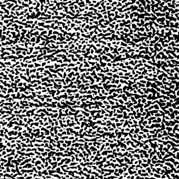 Seamless pattern black engraved dots and spots in vintage style Stock Illustration