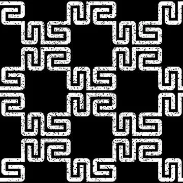 Seamless pattern with black geometric forms texture 11   3  8101 Stock Illustration