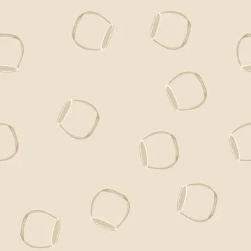 Seamless pattern black glass cup cartoon vector Stock Illustration
