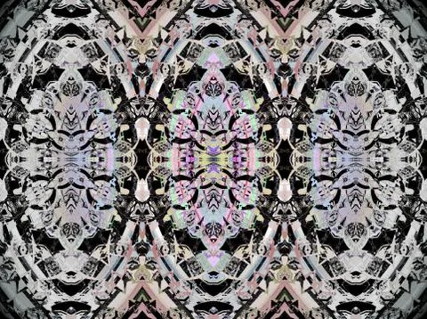 Seamless pattern black gray Stock Illustration