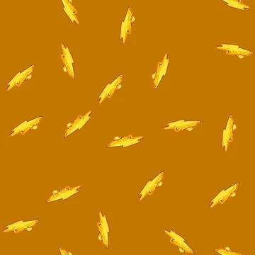 Seamless pattern black lava hot cartoon vector Stock Illustration