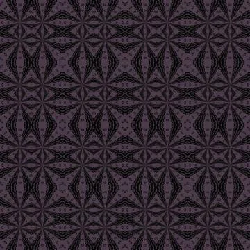 Seamless pattern black purple Stock Illustration
