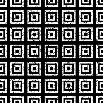 Seamless pattern with black rectangles 7784 스톡 일러스트