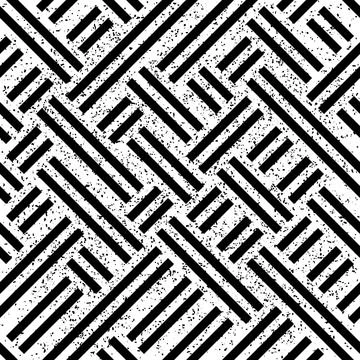 Seamless pattern with black segments 11 9841 Illustrazione stock