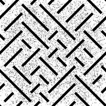 Seamless pattern with black segments 6826 Stock Illustration