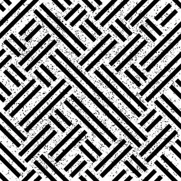 Seamless pattern with black segments 7 9848 Stock Illustration